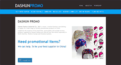 Desktop Screenshot of dashunpromo.com